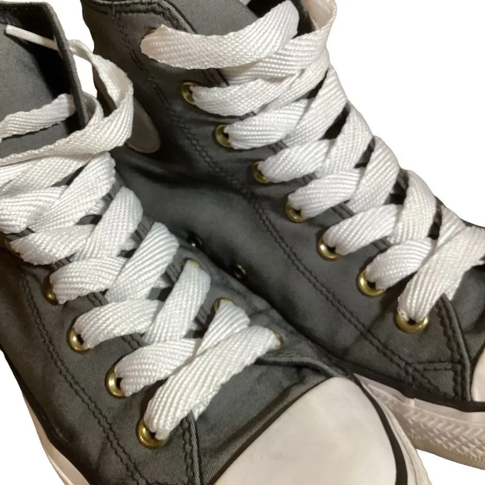 Converse Chuck Taylor Hi Top All Star Sneakers Size Women’s 10 Men’s Size 8 - Picture 13 of 16